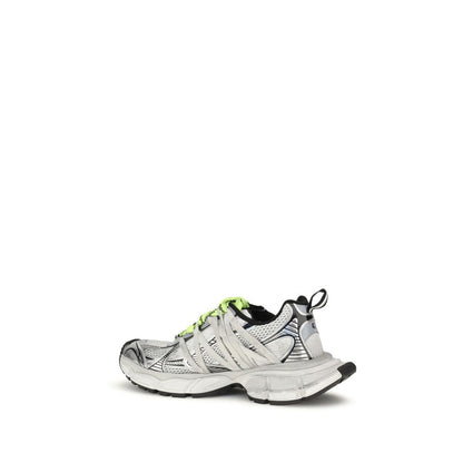 Balenciaga Gray / Neon Yellow 3XL Interlace Sneakers