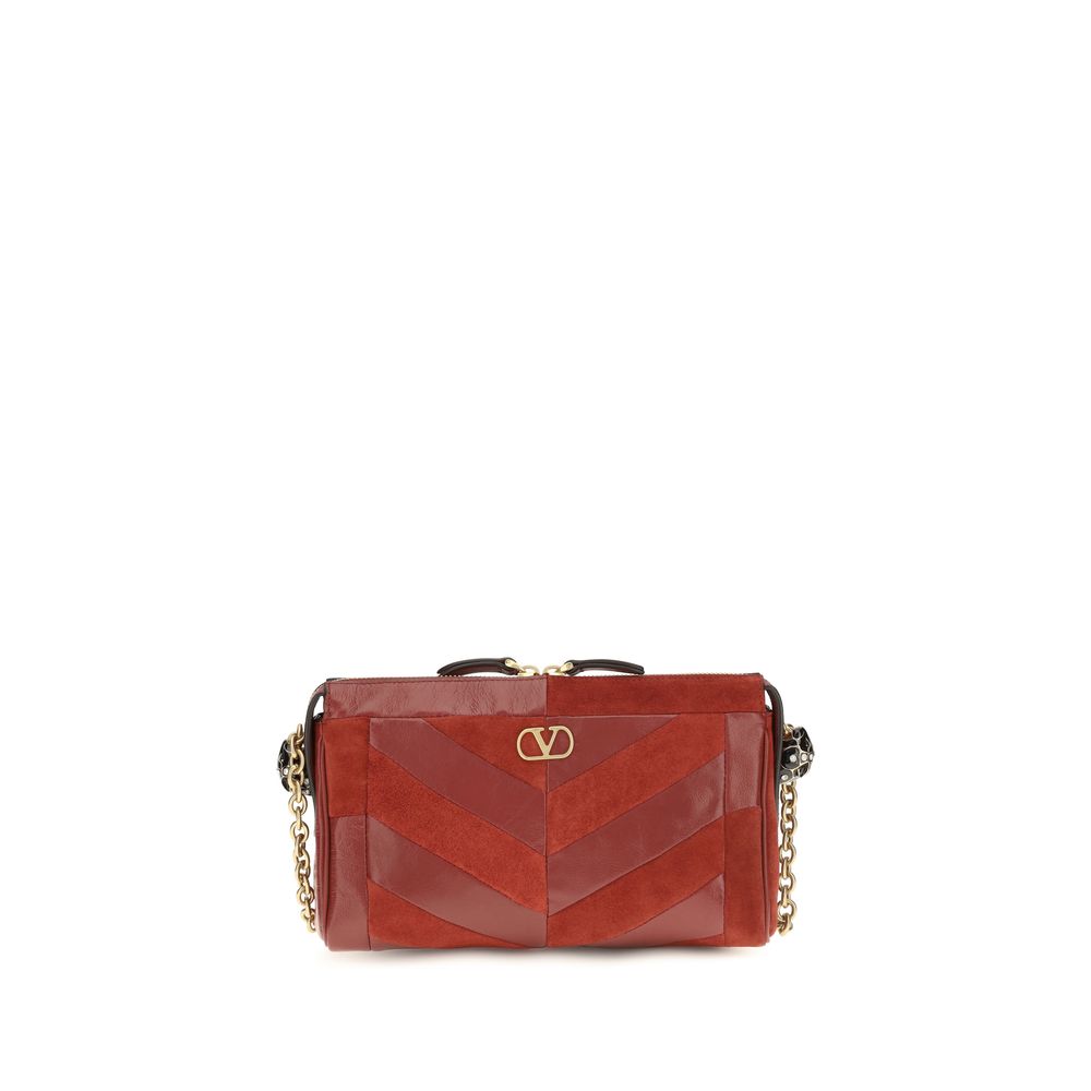 Valentino Garavani Multicolor Calf Leather Panthea Shoulder Bag