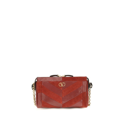 Valentino Garavani Multicolor Calf Leather Panthea Shoulder Bag