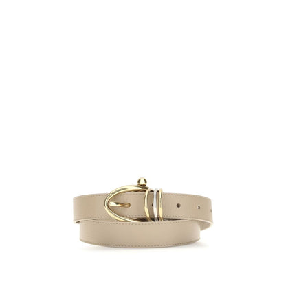 Chloé Beige Calf Leather Bracelet Belt
