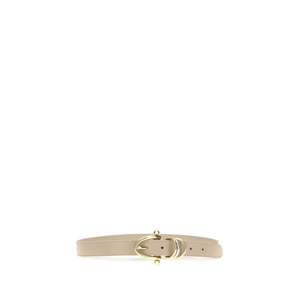 Chloé Beige Calf Leather Bracelet Belt
