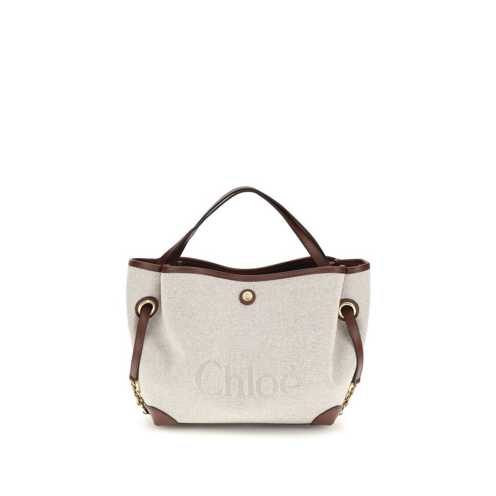 Chloé Beige Clover Handbag