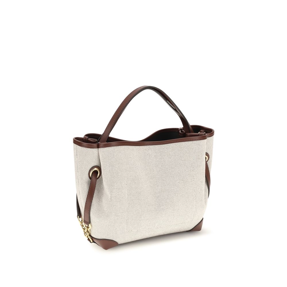 Chloé Beige Clover Handbag
