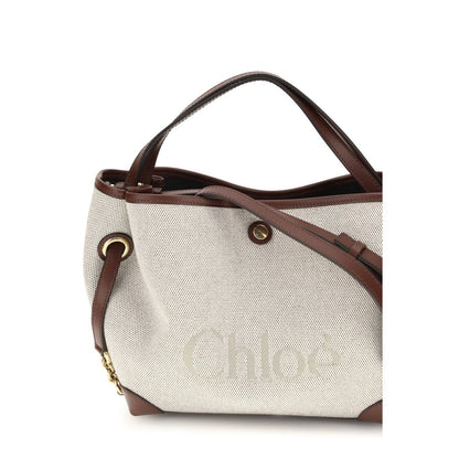 Chloé Beige Clover Handbag
