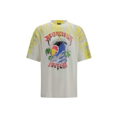 Balenciaga Extreme Tie Dye Cotton T-Shirt - Medium Fit
