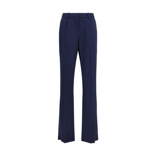Balenciaga Blue Wool Slim Tailored Pants