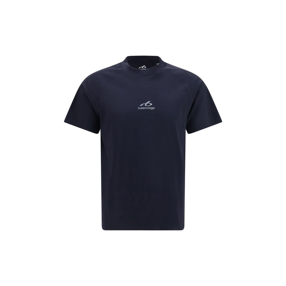 Balenciaga Blue Techwear Short-Sleeve T-Shirt