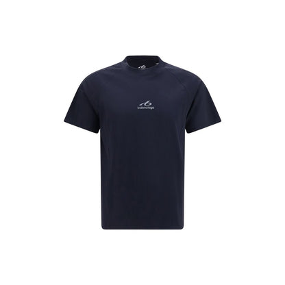 Balenciaga Blue Techwear Short-Sleeve T-Shirt