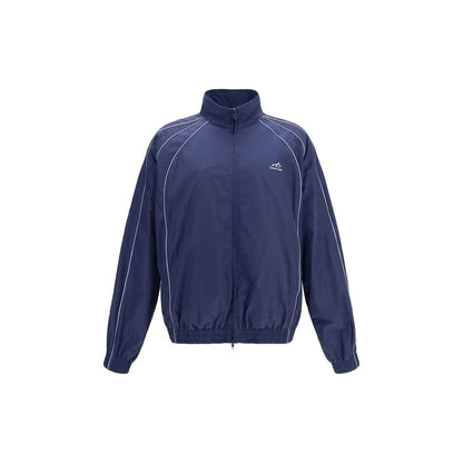 Balenciaga Blue Bodys Tracksuit Shell Jacket Top