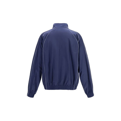 Balenciaga Blue Bodys Tracksuit Shell Jacket Top