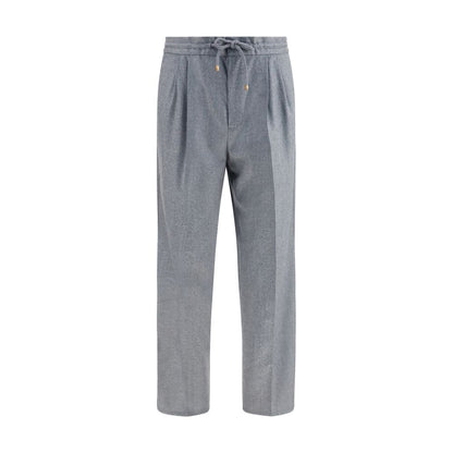 Brunello Cucinelli Gray Wool Pants