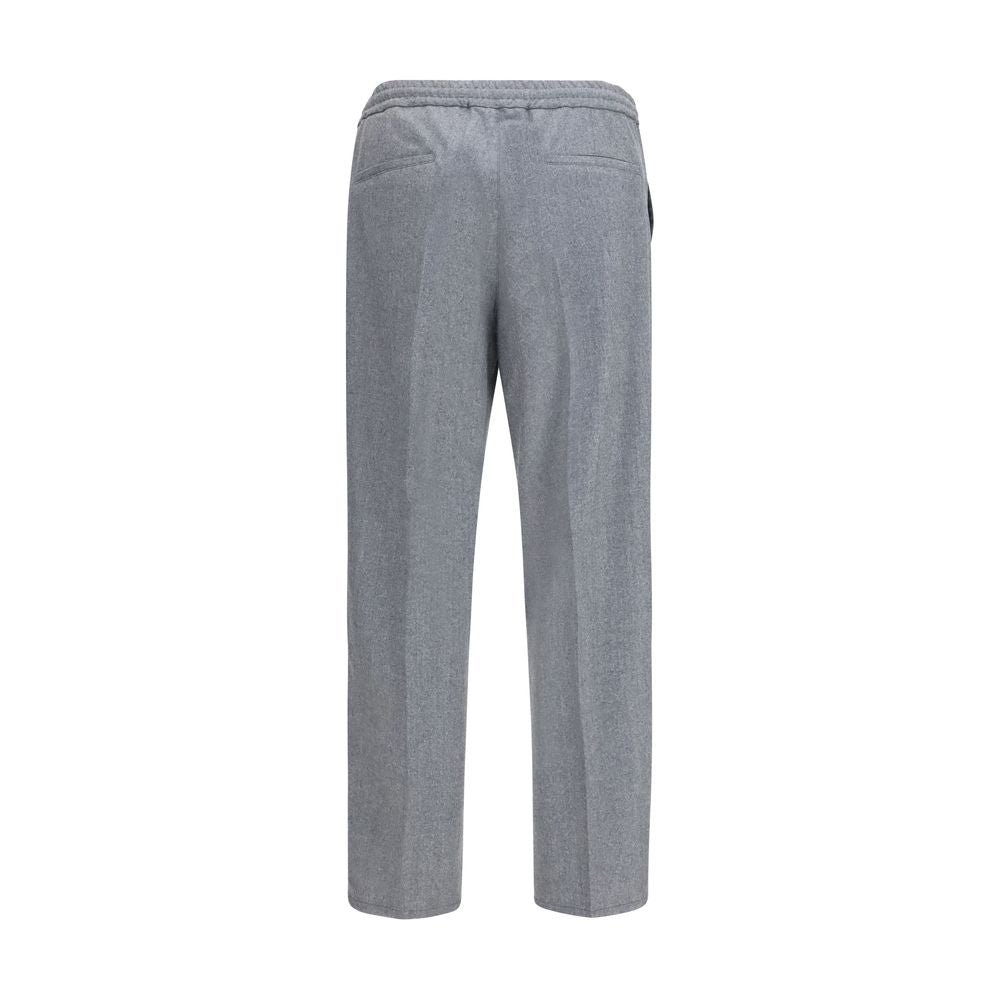 Brunello Cucinelli Gray Wool Pants
