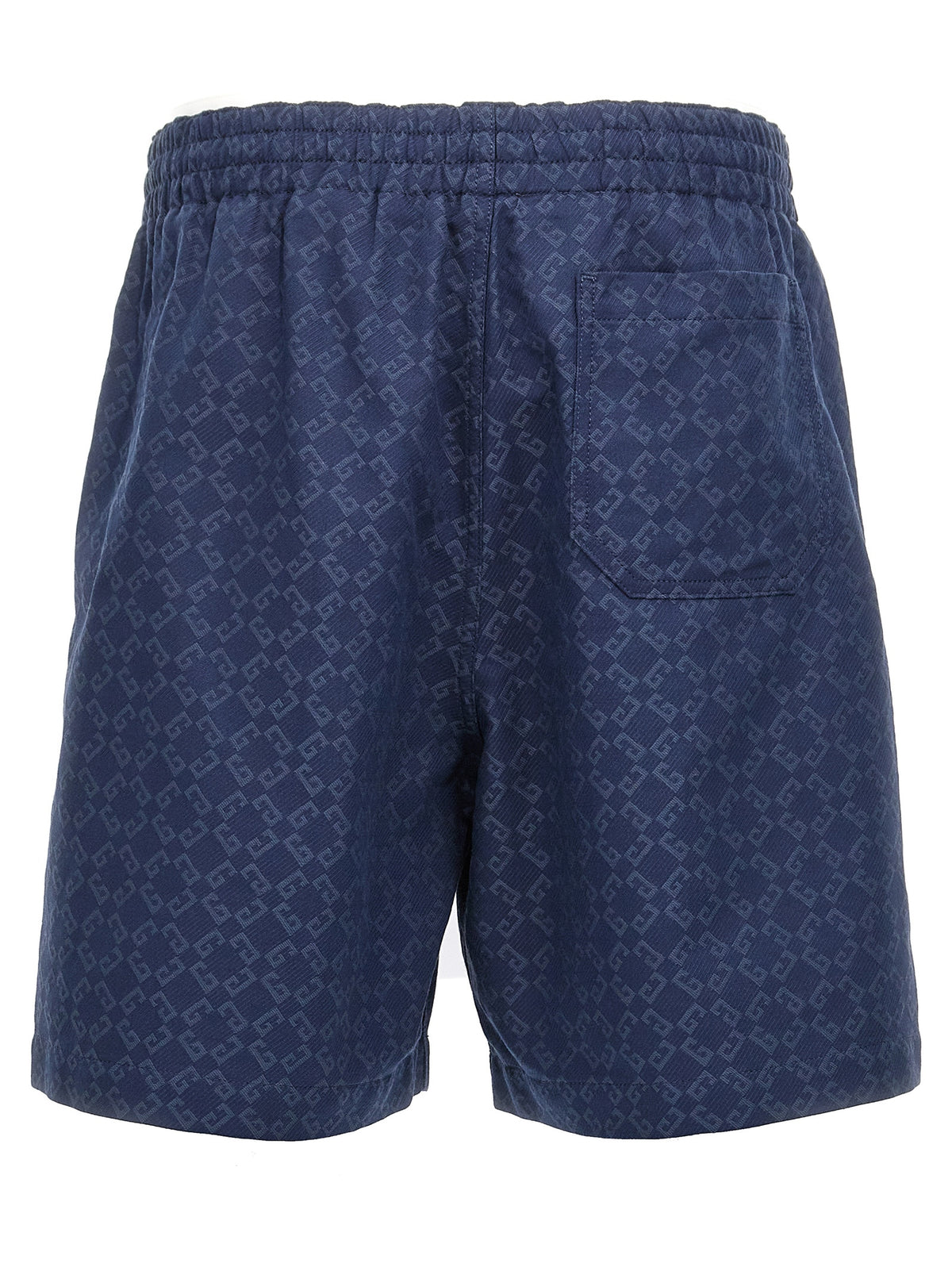 Givenchy Blue Cotton Bermuda Shorts
