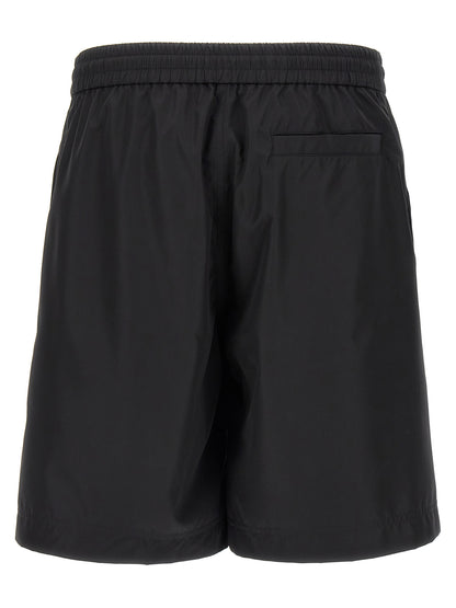 Givenchy Black Polyester Bermuda Shorts