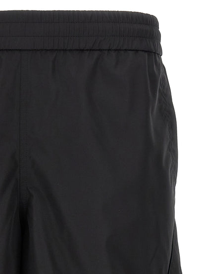 Givenchy Black Polyester Bermuda Shorts