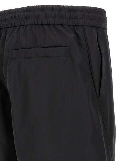 Givenchy Black Polyester Bermuda Shorts