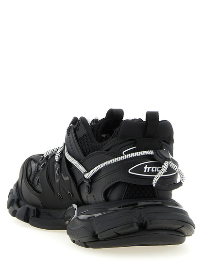 Balenciaga Track Trail Laces Black Polyethylene Athletic Sneakers EU45/US12
