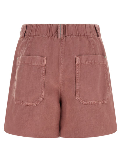 Brunello Cucinelli Multicolor Cotton Bermuda Shorts