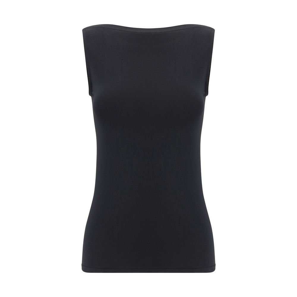Wolford Black Modal Sleeveless Aurora Top L