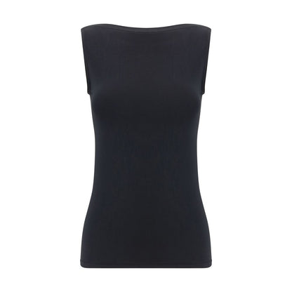 Wolford Black Modal Sleeveless Aurora Top L