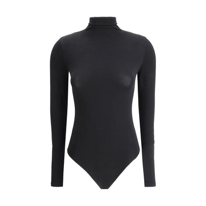Wolford Colorado Black Cotton Bodysuit