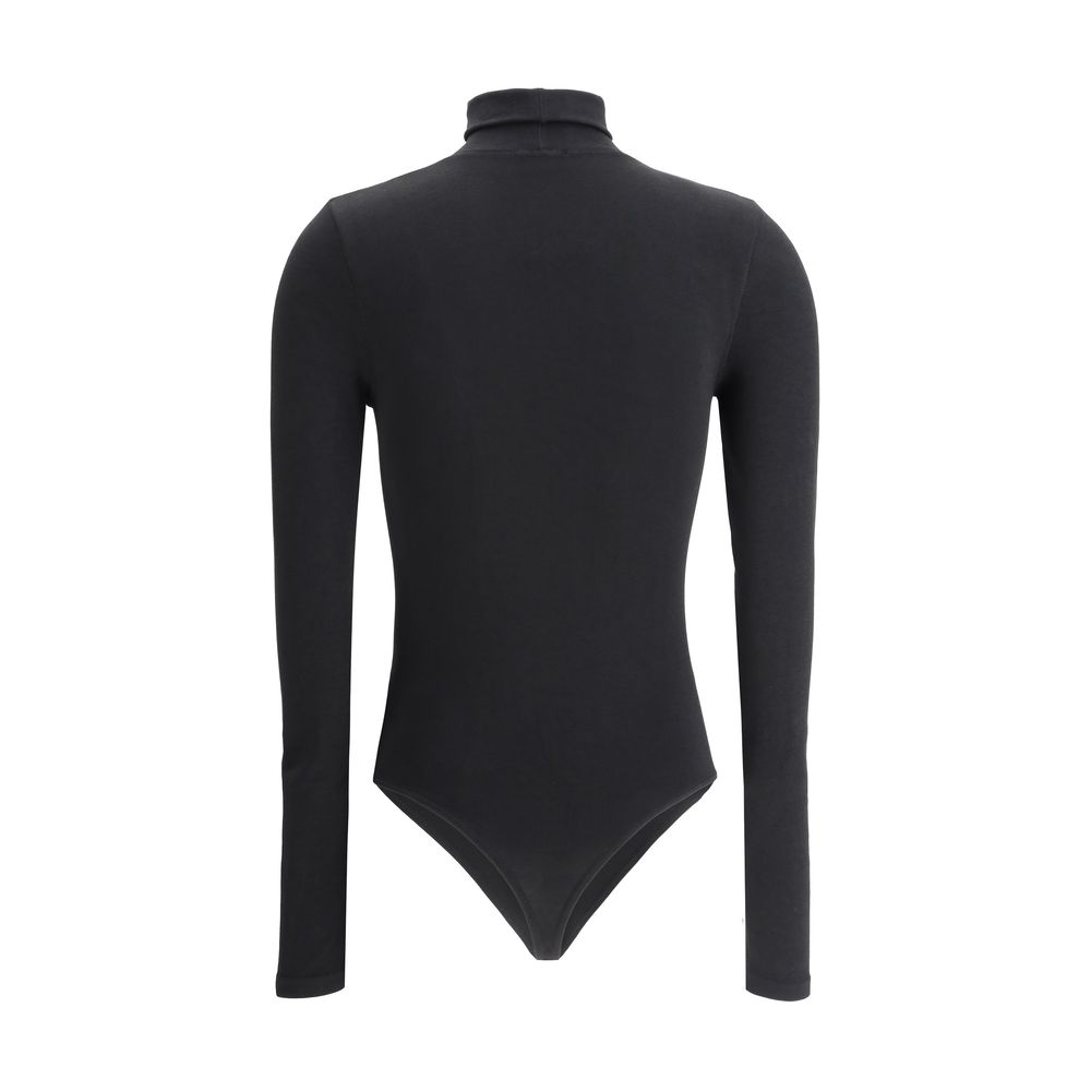 Wolford Colorado Black Cotton Bodysuit