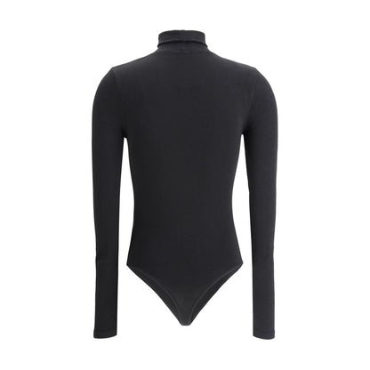 Wolford Colorado Black Cotton Bodysuit