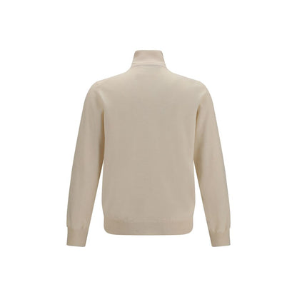 Brunello Cucinelli Beige Cashmere Turtleneck Sweater