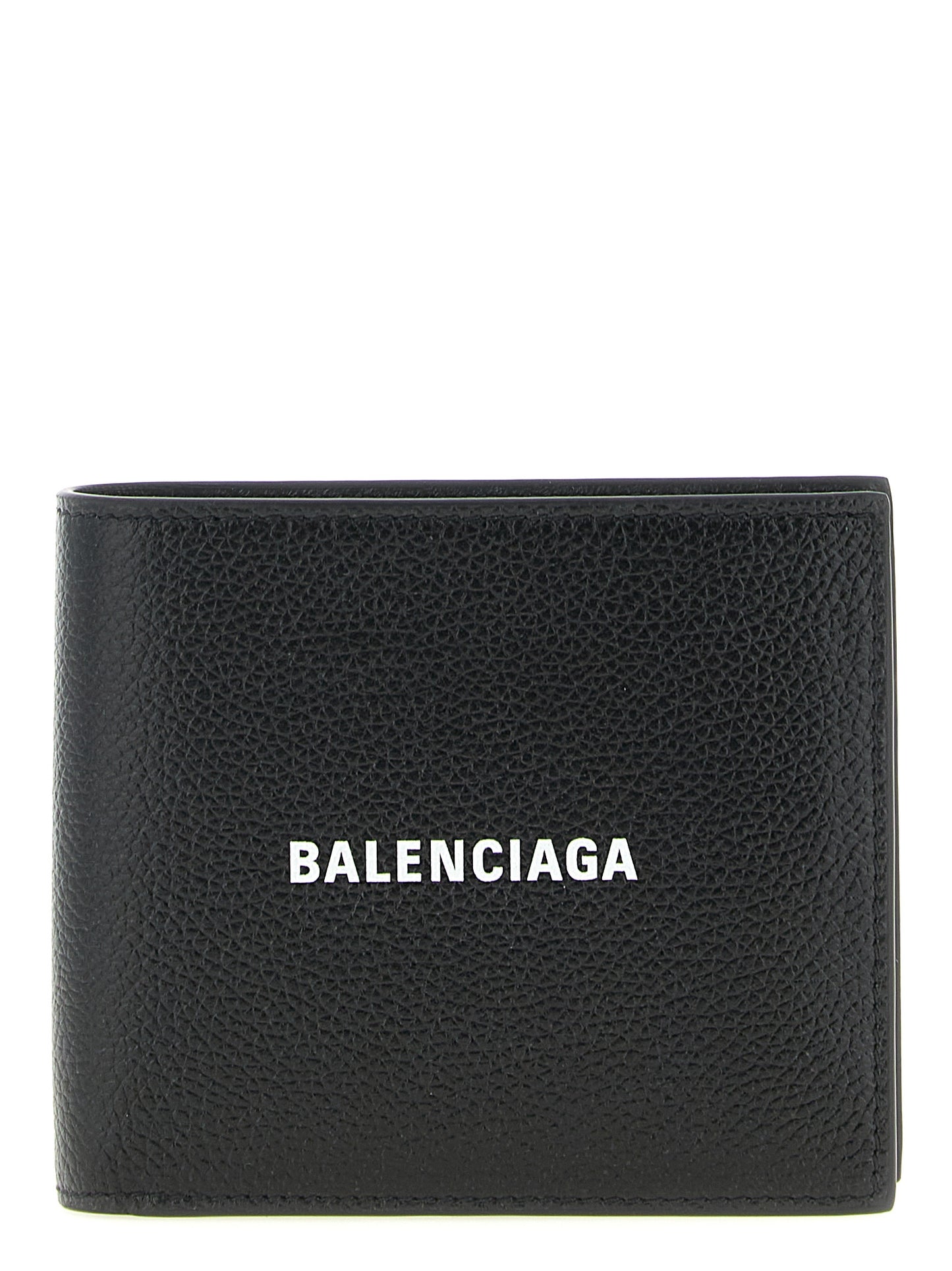Balenciaga Cash Square Black Calfskin Wallet