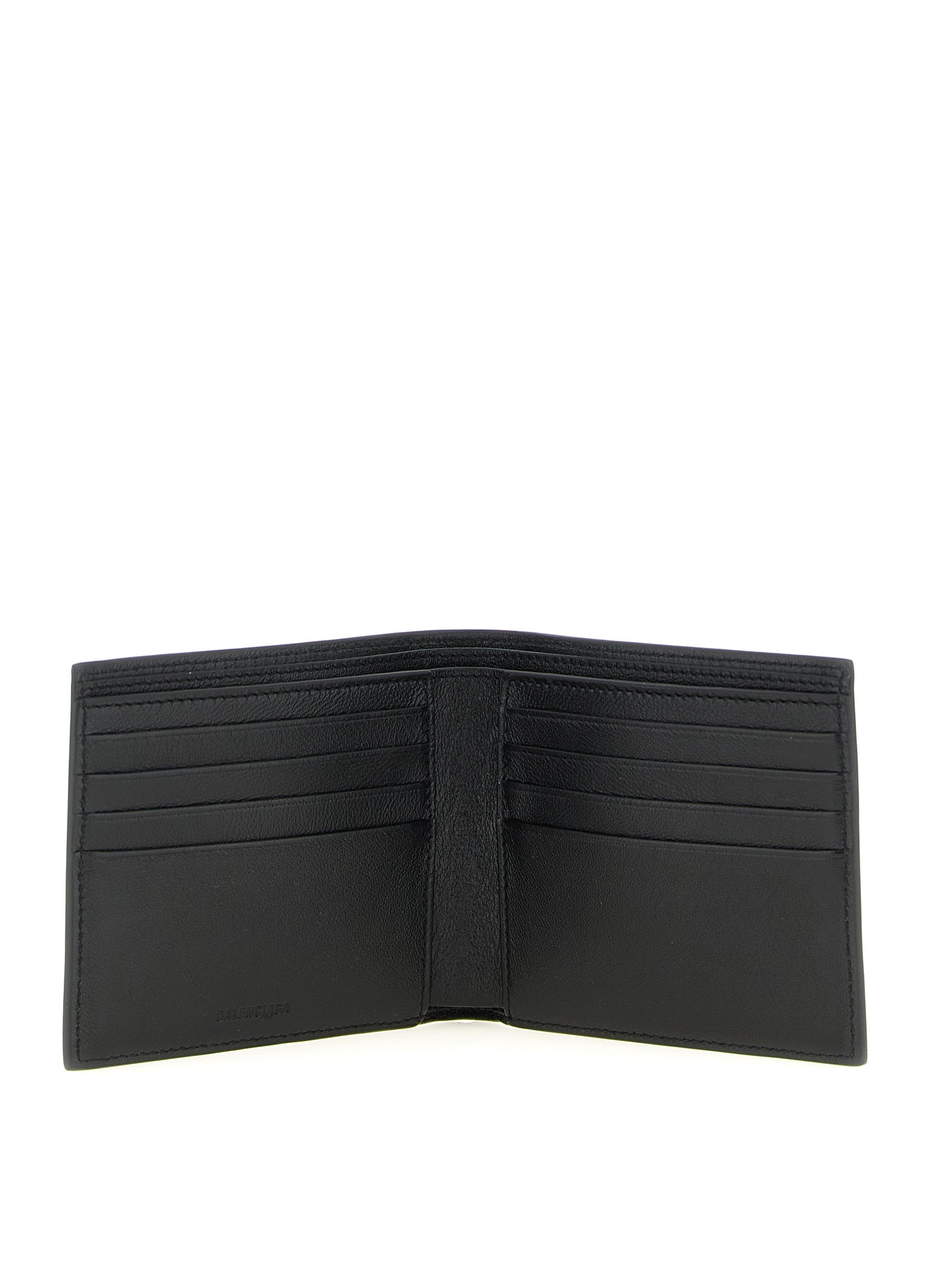 Balenciaga Cash Square Black Calfskin Wallet