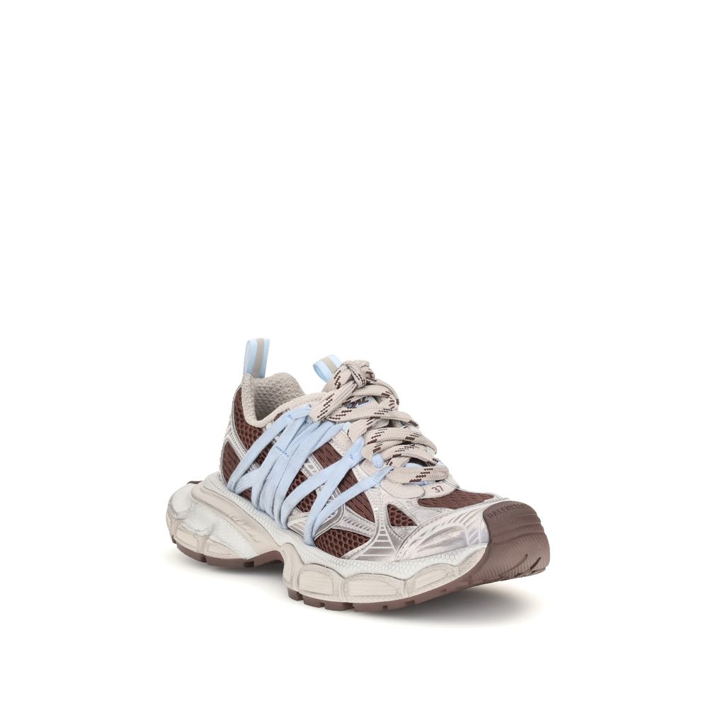 Balenciaga 3XL Interlace Multicolor Polyurethane Athletic Sneakers