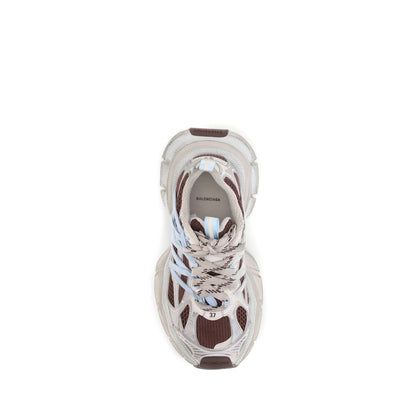 Balenciaga 3XL Interlace Multicolor Polyurethane Athletic Sneakers