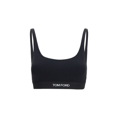 Tom Ford Black Modal Sport Bra - Women's Activewear