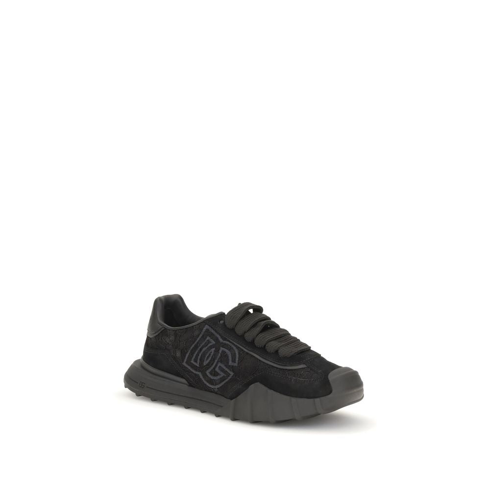 Dolce & Gabbana Black DG Athletic Sneakers