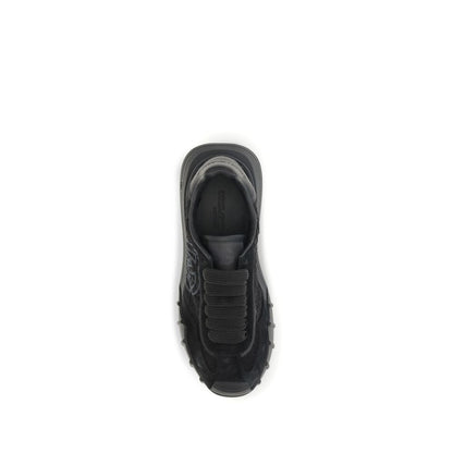 Dolce & Gabbana Black DG Athletic Sneakers