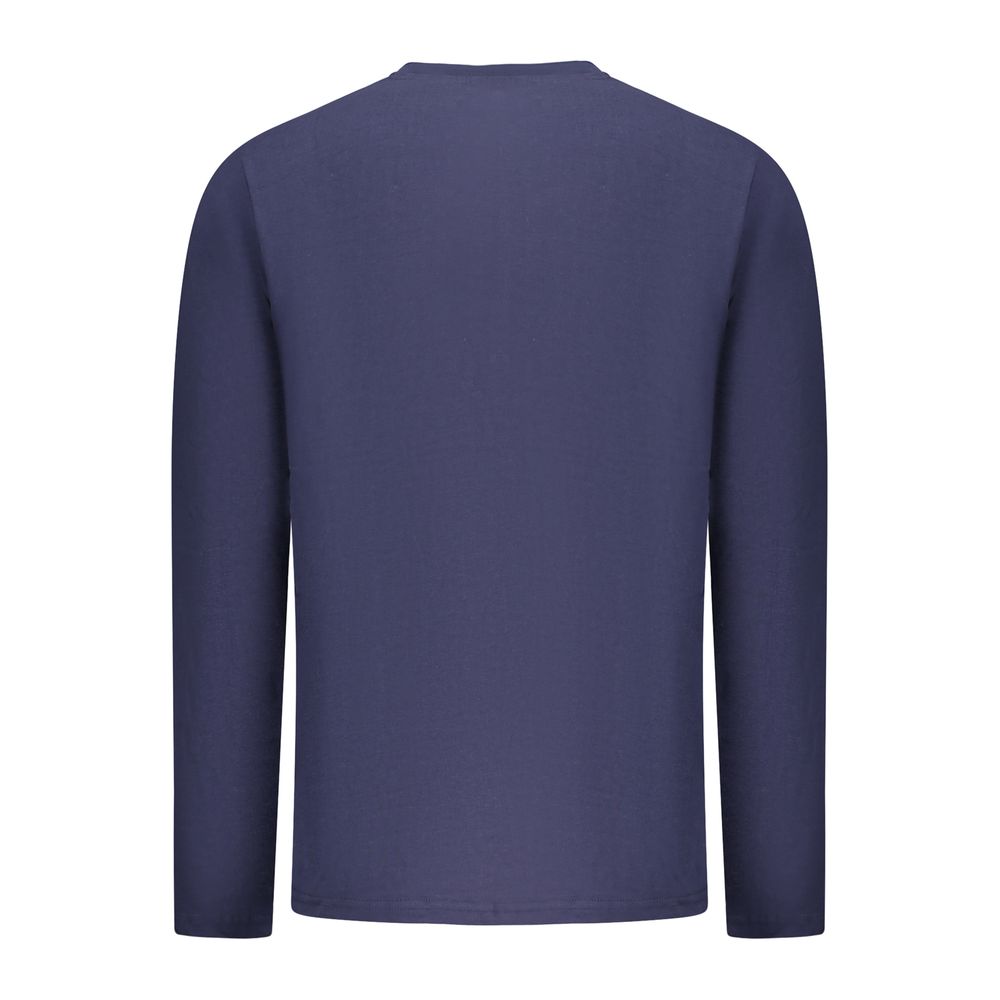 Norway 1963 Blue Cotton Men's Long Sleeve T-Shirt - 3XL
