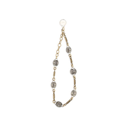 Versace Novantatré Silver Brass Necklace