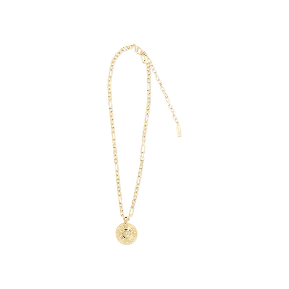 Versace Irradia Gold Brass Necklace