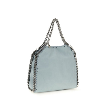 Stella McCartney Falabella Mini Handbag in Blue Polyester