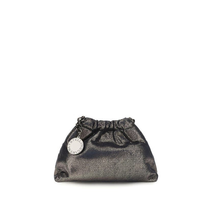 Stella McCartney Falabella Mini Drawstring Shoulder Bag Blue 22×14.5×10