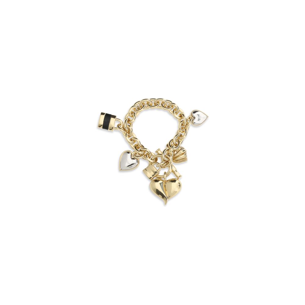 Chloé Gold Brass Heart Bracelet