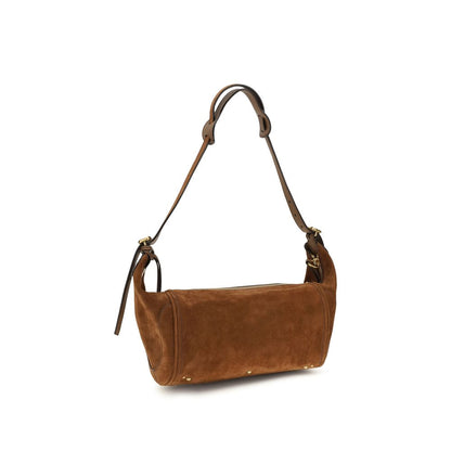 Chloé Brown Suede Leather Paddington Shoulder Bag