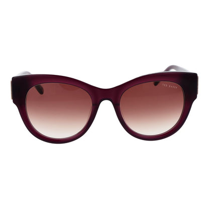 Ted Baker Purple Acetate Cat Eye Sunglasses for Women