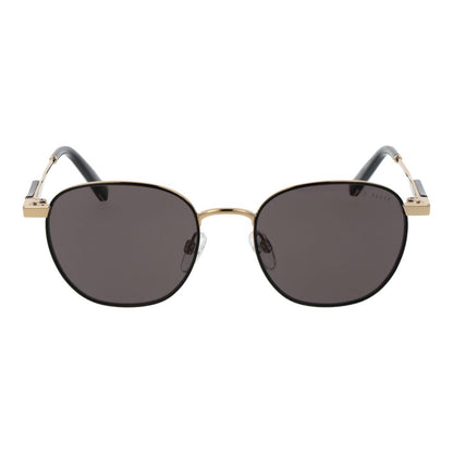 Ted Baker Black Metal Sunglasses for Men