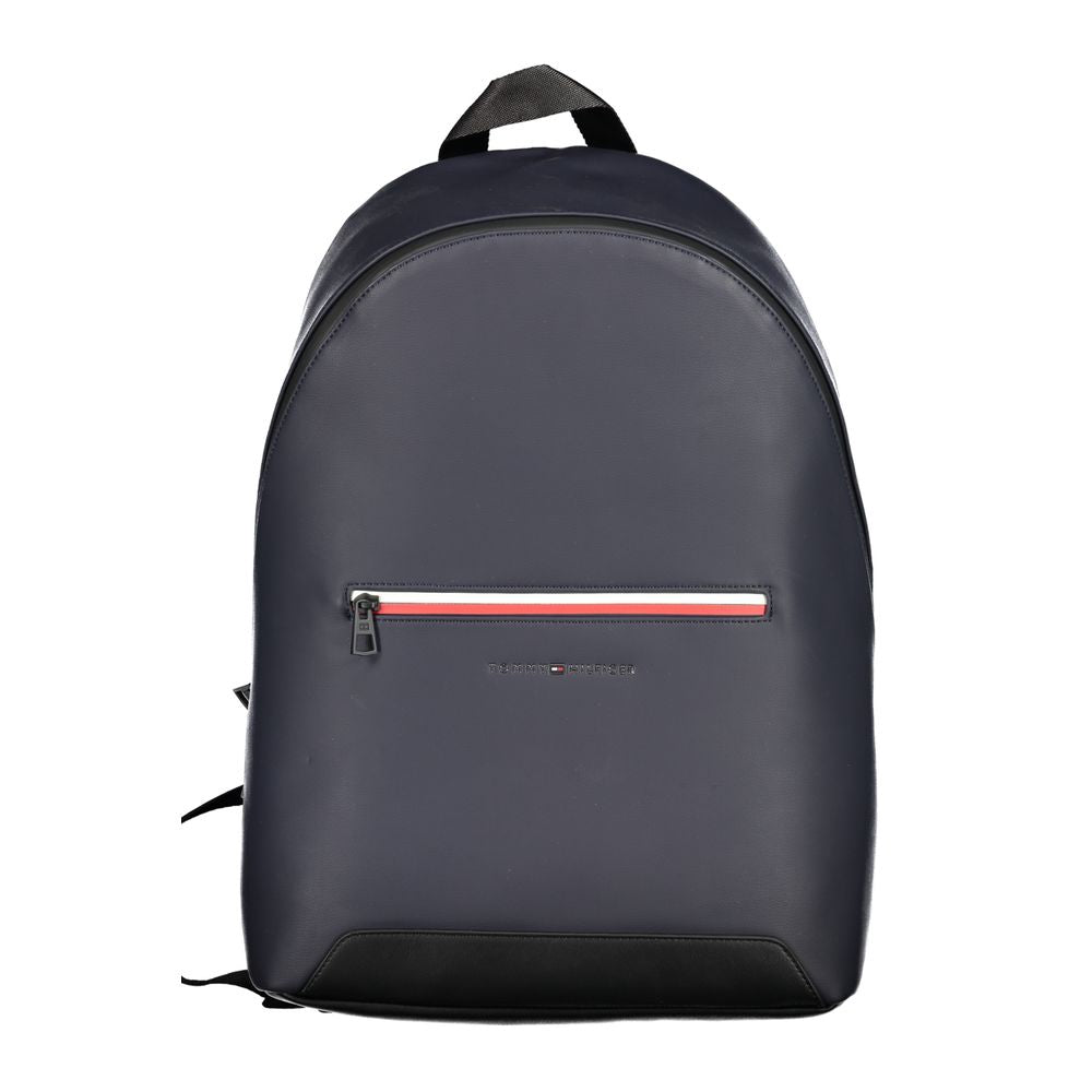 Tommy Hilfiger Blue Men's Backpack with Adjustable Straps
