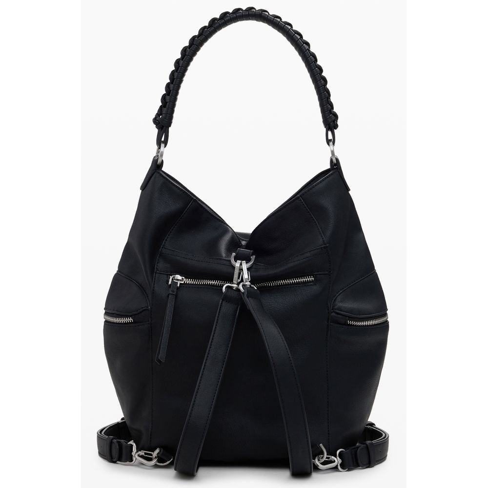 Desigual Black Polyethylene Women Backpack