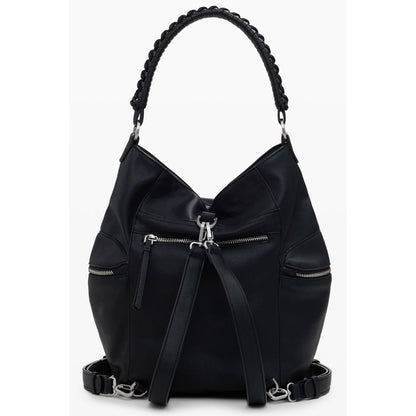 Desigual Black Polyethylene Women Backpack