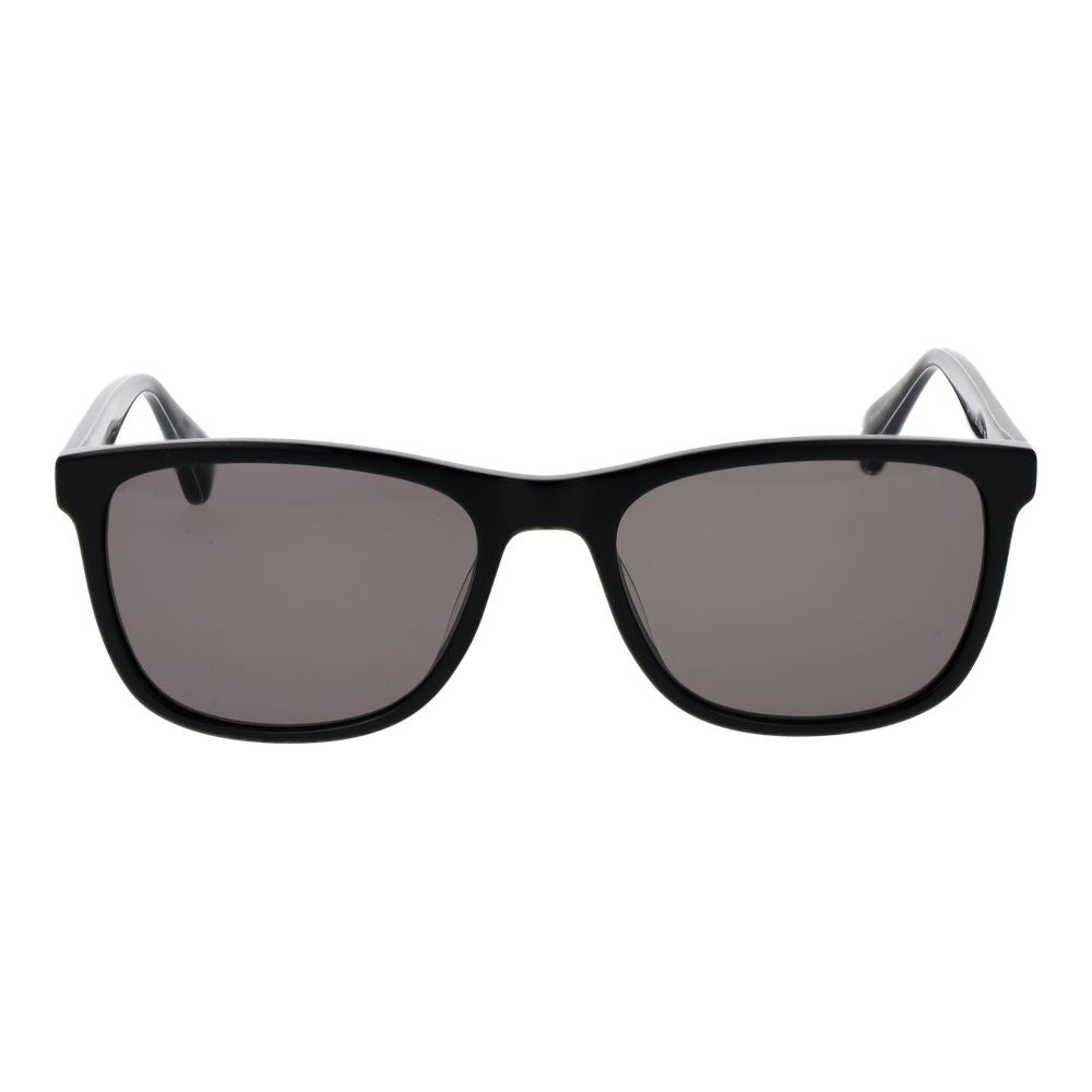 Ted Baker Men’s Sunglasses – Black Acetate Frame, Grey Lenses