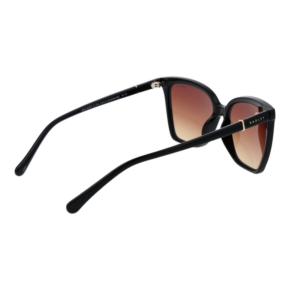 Radley Women’s Sunglasses – Black Butterfly Frame, Brown Gradient Lenses