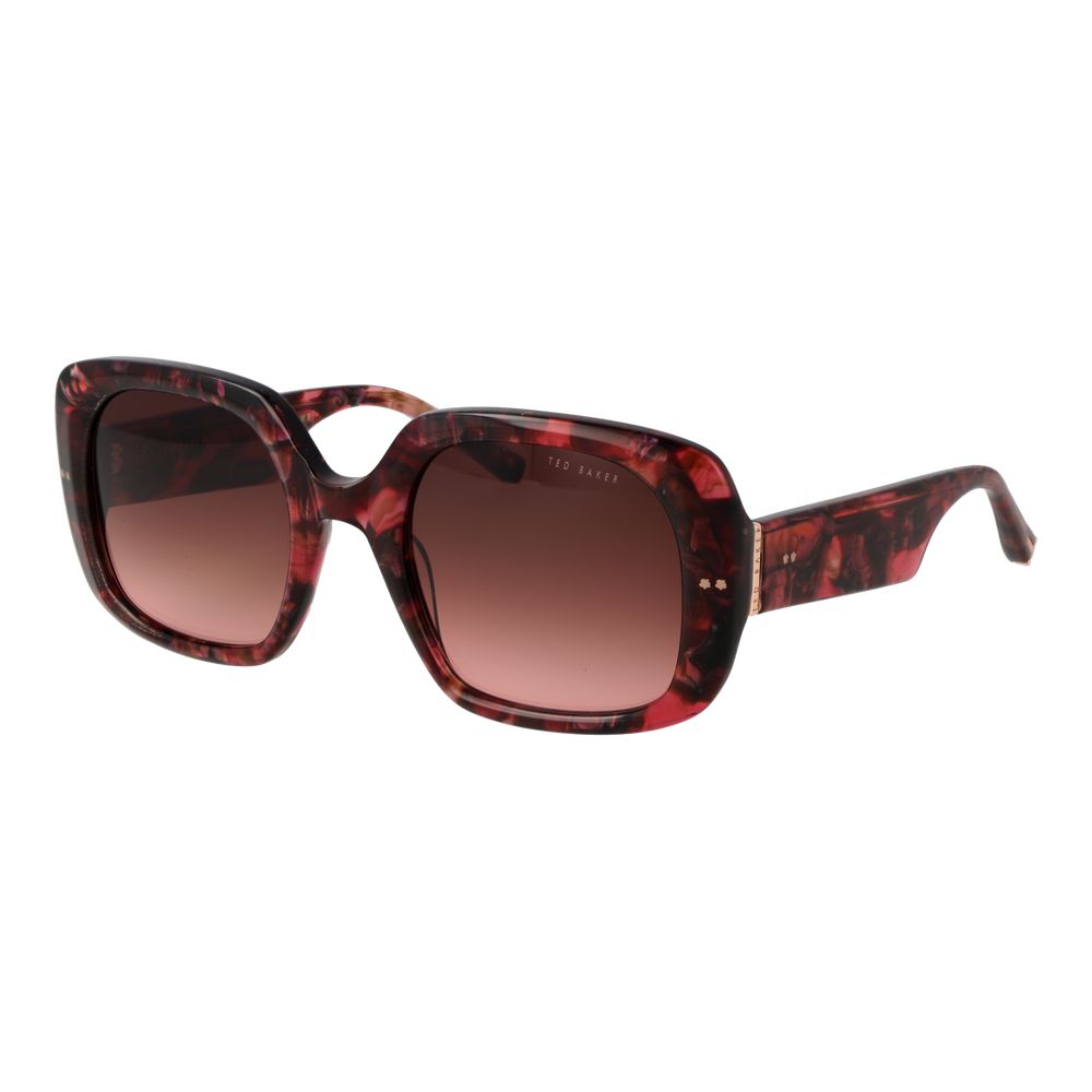 Ted Baker Women’s Sunglasses – Rose Square Frame, Gradient Lenses